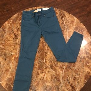 Turquoise pants- NEW WITH TAGS